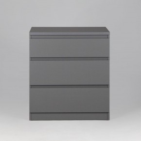 2.03.02.060.4 КАСТОР комод 3 ящика RU серый в Губахе - gubaha.ok-mebel.com | фото 2