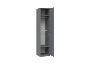2.06.01.010.4 МАКС шкаф 1 дверь 50х61х233 серый RU в Губахе - gubaha.ok-mebel.com | фото 2