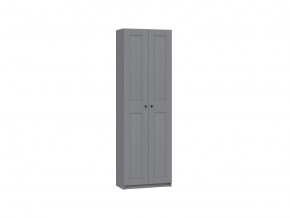 2.06.01.040.4 МАКС шкаф 2 двери 75х38х233 серый RU в Губахе - gubaha.ok-mebel.com | фото 2