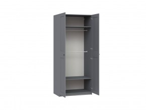 2.06.01.050.4 МАКС шкаф 2 двери 100х61х233 серый RU в Губахе - gubaha.ok-mebel.com | фото 2