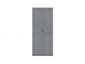 2.06.01.060.4 МАКС шкаф 2 двери 100х38х233 серый RU в Губахе - gubaha.ok-mebel.com | фото 3