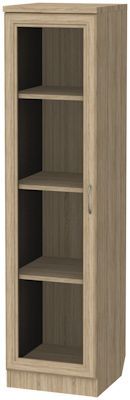 Шкаф для книг узкий арт. 212 в Губахе - gubaha.ok-mebel.com | фото 4