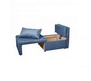 Кресло-кровать Милена Синий в Губахе - gubaha.ok-mebel.com | фото 2