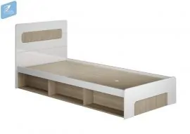 Палермо-3 (юниор)   Кровать с подъем.мех. 0,9м КР-001 МДФ  (Стиль) в Губахе - gubaha.ok-mebel.com | фото 1