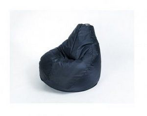 Кресло-мешок Груша малое черное в Губахе - gubaha.ok-mebel.com | фото 1