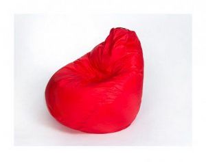 Кресло мешок Груша малое красное в Губахе - gubaha.ok-mebel.com | фото 1