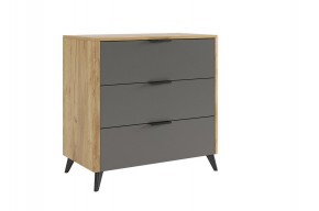 АДАМ К2 Спальный гарнитур (графит) в Губахе - gubaha.ok-mebel.com | фото 9