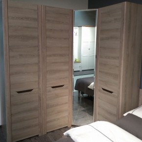 АФИНА А15 Шкаф для одежды Ясень Таормина в Губахе - gubaha.ok-mebel.com | фото 3