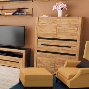АФИНА А16а Шкаф МЦН (крафт) в Губахе - gubaha.ok-mebel.com | фото 2