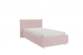 АЛЬБА Кровать 0,9 каркас (нежно-розовый) в Губахе - gubaha.ok-mebel.com | фото