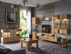 АЛТЕЯ Тумба ТВ (Дуб крафт) в Губахе - gubaha.ok-mebel.com | фото 3