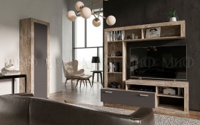Ангара Центральная секция (Графит/дуб юкон) в Губахе - gubaha.ok-mebel.com | фото 3