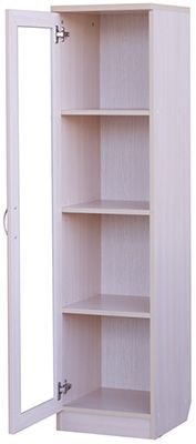 Шкаф для книг узкий арт. 212 в Губахе - gubaha.ok-mebel.com | фото 7