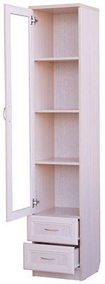 Шкаф для книг с ящиками узкий арт. 220 в Губахе - gubaha.ok-mebel.com | фото 7