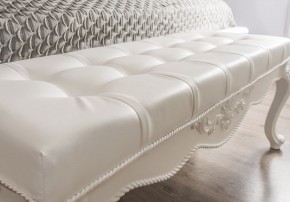 Банкетка Мишель (белый матовый) в Губахе - gubaha.ok-mebel.com | фото 3