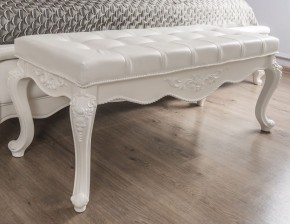 Банкетка Мишель (белый матовый) в Губахе - gubaha.ok-mebel.com | фото 4
