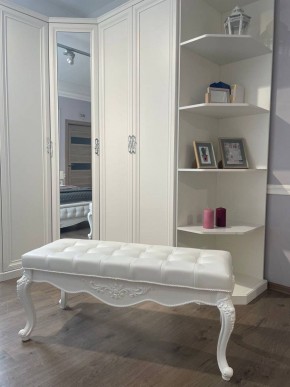 Банкетка Мишель (белый матовый) в Губахе - gubaha.ok-mebel.com | фото 5