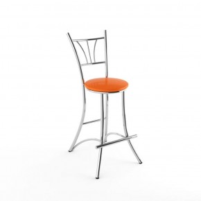 Барный стул Трилогия оранжевый-843 в Губахе - gubaha.ok-mebel.com | фото 1