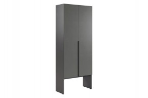 БАСКО Шкаф двухдверный L800 (графит) в Губахе - gubaha.ok-mebel.com | фото