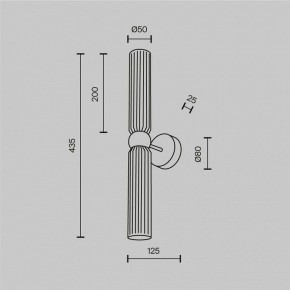 Бра Maytoni Antic MOD302WL-02GR1 в Губахе - gubaha.ok-mebel.com | фото 4