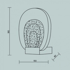 Бра Maytoni Biology MOD367WL-L3BSK в Губахе - gubaha.ok-mebel.com | фото 4