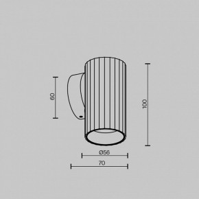 Бра Maytoni Calipso C106WL-01-GU10-BS в Губахе - gubaha.ok-mebel.com | фото 6