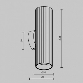 Бра Maytoni Calipso C106WL-02-GU10-B в Губахе - gubaha.ok-mebel.com | фото 6