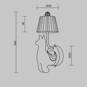 Бра Maytoni Senor Alpaca MOD377WL-L6W3K в Губахе - gubaha.ok-mebel.com | фото 9