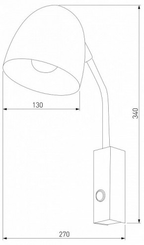 Бра TK Lighting Soho 4167 Soho Black в Губахе - gubaha.ok-mebel.com | фото 2