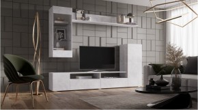ДАЛЛАС Гостиная (модульная) цемент светлый в Губахе - gubaha.ok-mebel.com | фото