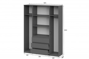 ДЕНВЕР Спальный гарнитур (модульный) в Губахе - gubaha.ok-mebel.com | фото 9