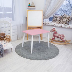Детский стол Rolti Baby (розовый/белый, массив березы/мдф) в Губахе - gubaha.ok-mebel.com | фото 1