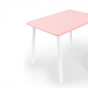 Детский стол (Розовый/Белый) в Губахе - gubaha.ok-mebel.com | фото