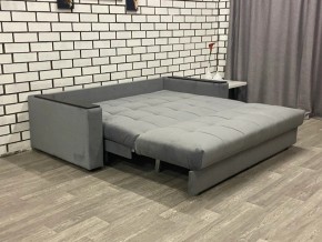 Диван Аккордеон 1280*2000 НПБ подлокотник ПРЯМОЙ накладки МДФ в Губахе - gubaha.ok-mebel.com | фото 2