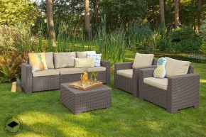 Диван Калифорния 3-х местный (California 2 Sofa), капучино в Губахе - gubaha.ok-mebel.com | фото 3
