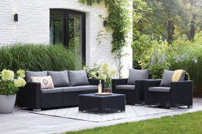 Диван Калифорния 3-х местный (California 3 Sofa), графит в Губахе - gubaha.ok-mebel.com | фото 3