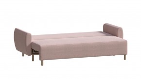 Диван-кровать Тулисия светло-розовый, ткань рогожка в Губахе - gubaha.ok-mebel.com | фото 2