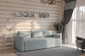 Диван-кровать Вало мятно-серый, ткань рогожка в Губахе - gubaha.ok-mebel.com | фото 2