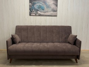 Диван Престиж-3 (НПБ) велюр Sensey dusty plum в Губахе - gubaha.ok-mebel.com | фото