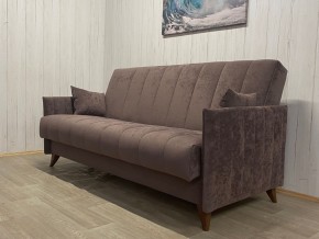 Диван Престиж-3 (НПБ) велюр Sensey dusty plum в Губахе - gubaha.ok-mebel.com | фото 2