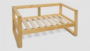 Диван угловой Д-4 Левый (Беж/Белый) в Губахе - gubaha.ok-mebel.com | фото 4