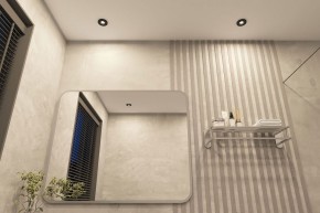 DK2036-BK Встраиваемый светильник влагозащ., IP 44, до 15 Вт, GU10, LED, черный, алюминий в Губахе - gubaha.ok-mebel.com | фото 6