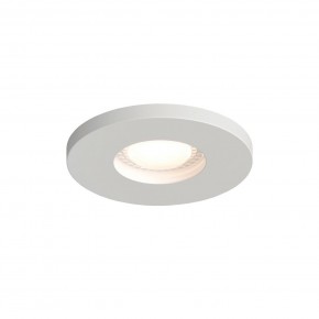 DK2036-WH Встраиваемый светильник влагозащ., IP 44, до 15 Вт, GU10, LED, белый, алюминий в Губахе - gubaha.ok-mebel.com | фото 3