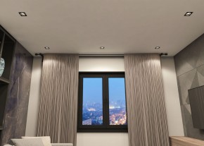 DK2061-BK Встраиваемый светильник IP 20, до 15 Вт, GU10, LED, черный, алюминий в Губахе - gubaha.ok-mebel.com | фото 3