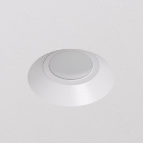 DK2081-WH Встраиваемый точечный светильник для натяжных ПВХ потолков INVIZ, IP 20, до 9 Вт, GU10, LED, белый, ABS-пластик в Губахе - gubaha.ok-mebel.com | фото 2