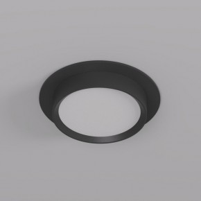 DK2090-BK Встраиваемый светильник FLAT, IP 20, до 15 Вт, GX53, LED, черный, алюминий в Губахе - gubaha.ok-mebel.com | фото 2