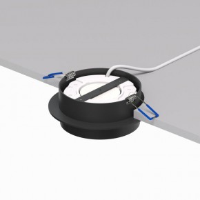 DK2090-BK Встраиваемый светильник FLAT, IP 20, до 15 Вт, GX53, LED, черный, алюминий в Губахе - gubaha.ok-mebel.com | фото 4