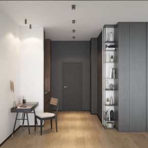 DK2615-DN Накладной светильник SHINE TUBE со светодиодом, D45*H115, IP20, 3000К, 7W, RA?90, темный никель, алюминий в Губахе - gubaha.ok-mebel.com | фото 4
