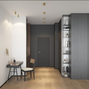 DK2615-SB Накладной светильник SHINE TUBE со светодиодом, D45*H115, IP20, 3000К, 7W, RA?90, сатинированная латунь, алюминий в Губахе - gubaha.ok-mebel.com | фото 4