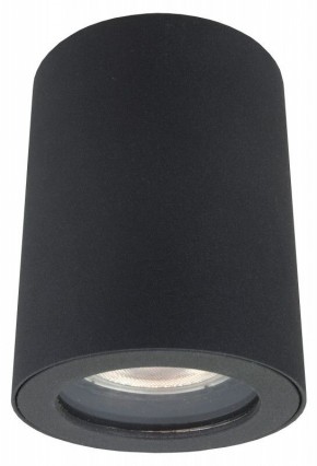 DK3007-BK Накладной светильник влагозащ., IP 44, 15 Вт, GU10, черный, алюминий в Губахе - gubaha.ok-mebel.com | фото 2